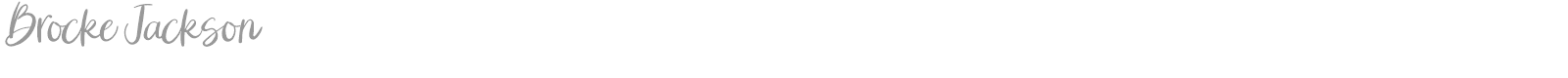 Brocke Jackson font preview